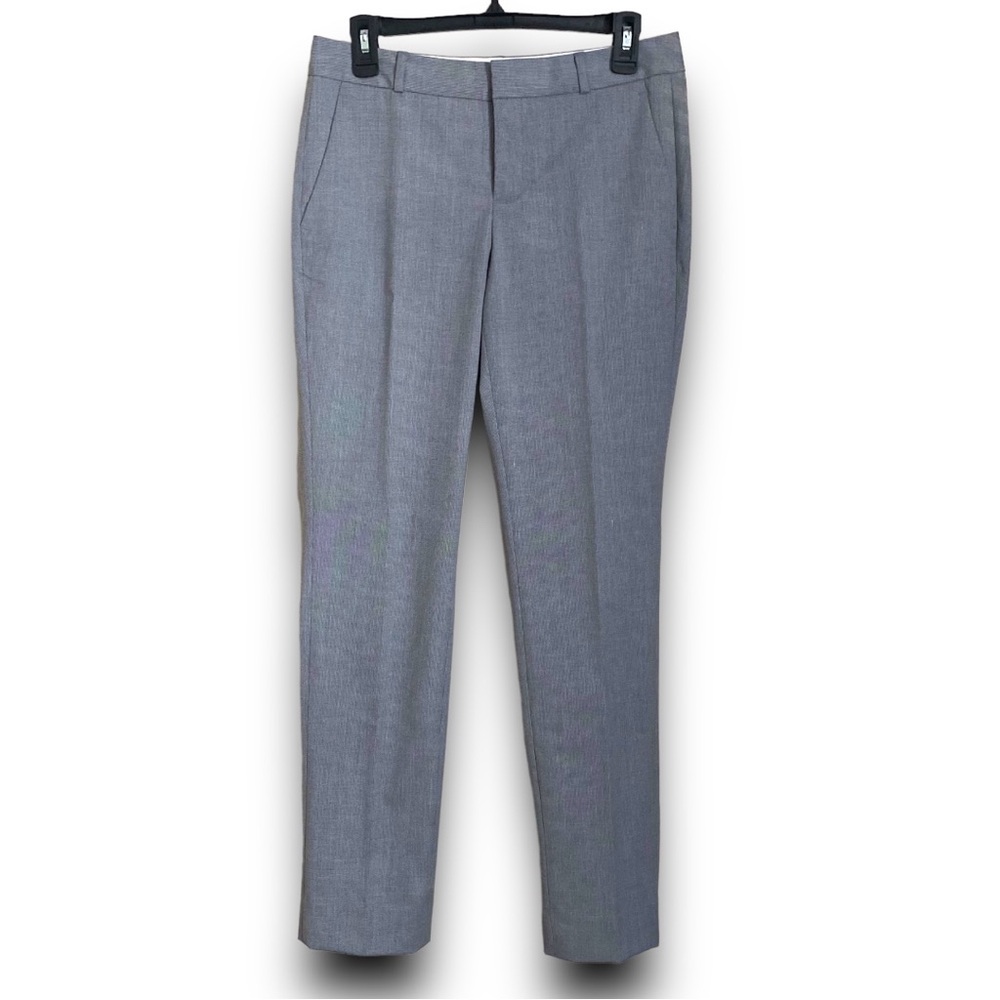 Banana Republic Factory dress pants Ryan fit cropped straight leg Size 2 gray